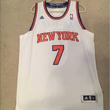 Adidas new york knicks patrick ewing white swingman jersey. Adidas Shirts Carmelo Anthony White Xl Knicks Swingman Jersey Poshmark