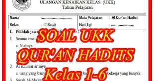 We did not find results for: Soal Ukk Qur An Hadits Sd Mi Semester 2 Kelas 1 6 Tahun Ajaran 2016 2017 Sekolah Dasar Islam