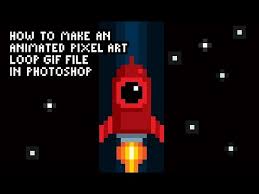348 How To Make An Animated Pixel Art Loop Gif File In Photoshop Youtube Pixel Art Loop Gif Photoshop Youtube