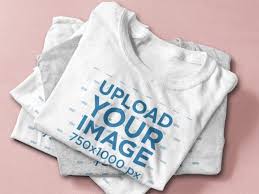 T Shirt Mockup Featuring A Stack Of Folded T Shirts 6402a Shirt Mockup Tshirt Mockup Clothing Mockup