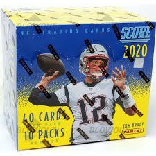 2020 panini absolute football jumbo/fat pack box.~ brand new factory sealed box. 2020 Panini Score Football Hobby Box
