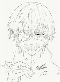 Pin By Lee Morgan On Drawings Tokyo Ghoul Ghoul Coloring Pages