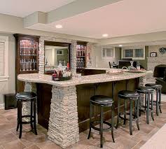 Maybe you would like to learn more about one of these? Stone Bar Contemporary Basement Chicago By Westlawn Construction Inc Houzz