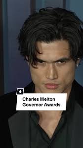 Charles Melton at the Governors Awards😎 [📹 Getty Images] #GQGermany  #GovernorsAwards #CharlesMelton #charlesmeltonedit