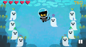 Google Hallowen Doodle Is A Video Game With A Sub Magical Cat Sportsgaming Win