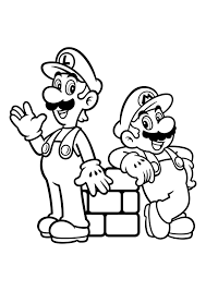 Cat colouring pages activity village. Mario Coloring Pages 100 Best Pictures Free Printable