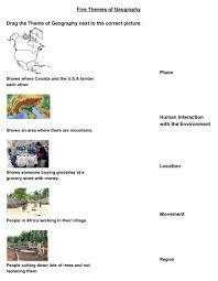 If you love geography, then you'll love this free geography worksheets. Five Themes Of Geography Worksheet