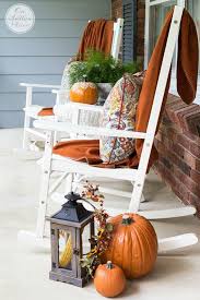 Diy outdoor fall decor wanamakerbuildingcom. Fall Porch Decor Rocking Chairs Fall Decorations Porch Fall Decor Fall Outdoor Decor