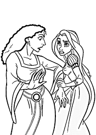 On getting an opportunity to leave her tower and seeing the sky lanterns, which she wanted from a very young age, rapunzel sets off on her journey with. Mother Gothel Doesn T Want To Let Rapunzel Go Anywhere Razukraski Com