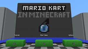 Once you've made a map in minecraft. Mario Kart In Minecraft