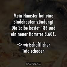 Mein Hamster Hat Eine Bindehautentzundung Kaufdex Witzige Spruche Humorvolle Spruche Lustige Spruche