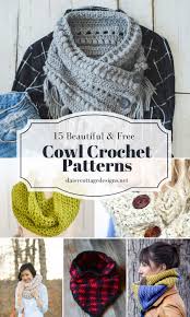 There are 6454 free knitting patterns for sale on etsy, and they cost $0.93 on average. Free Cowl Crochet Patterns 15 Beautiful Projects Daisy Cottage Designs