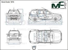 Dacia Duster 2014 Drawing Ai Cdr Cdw Dwg Dxf Eps Gif Jpg Pdf Pct Psd Svg Tif Bmp Blueprints Dacia Commercial Vehicle