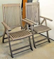 Vintage Pair Of Steamer Deck Chairs Teak Wood Ocean Liner Ship Lounge Deck Chairs Chair Teak Wood