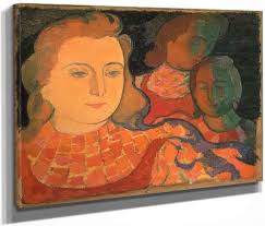 Jacob's Battle With The Angel By Maurice Denis Reproduction