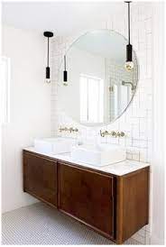 Round vanity mirror with lights above. Need Help With Vanity Light Above Round Mirror
