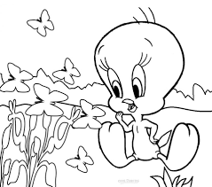 Free Tweety Bird Coloring Pages To Print 92377