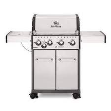 Broil King Baron S440 Stainless Steel Grill Natural Gas Or Propane Best Gas Grills Propane Gas Grill Gas Grill