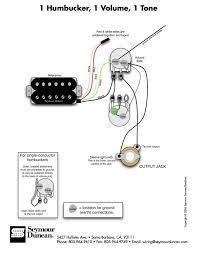 Easy to read wiring diagrams for guitars and basses with one humbucker or one single coil pickup. Mandolin Cafe Forum