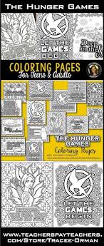 Hunger Games Coloring Book Pages For Teens And Adults Hunger Games Coloring Books Coloring Pages