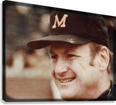 1971 Bo Schembechler Michigan Football Viewfinder Slide Art by Row One  Brand Wall Art