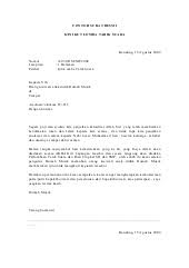 Contoh surat pemberitahuan pembayaran tagihan sekolah. Contoh Surat Resmi Bahasa Sunda Aneka Macam Contoh