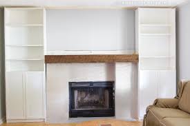 Basically i bought four ikea billy bookcases in 15 depth. Keith S Living Room Makeover Barnwood And Bookcases The Lettered Cottage