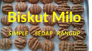 Biskut kacang ini dipercayai berasal dari kanada dan dibawa keamerika syarikat. Biskut Milo Simple Sedap Dan Rangup Kurang Manis Youtube