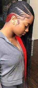 Bold Red And Black Lemonade Braids Curlybraids Black Bold Braids Curlybrai Lemonade Braids Hairstyles Box Braids Hairstyles For Black Women Hair Styles