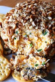 Bacon Ranch Cheese Ball Recipe This Creamy Dreamy Cheese Ball Melds Together Bacon Ranch Cheese Ball Recipe Cheese Ball Recipes Delicious Cheese Ball Recipe