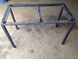 Small Medium Flat Pack Table Frame Metal Table Frame Table Frame Steel Table Legs