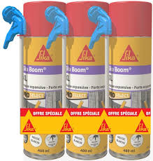 Mousse Expansive Sika 3 X 400ml Leroy Merlin