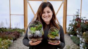 This terrarium utilizes a medium sized glass fish bowl vase. How To Plant A Terrarium Glass Terrariums Terrarium Plants