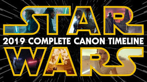 This is the complete list of star wars timeline canon films, novels and comic books released by disney in the past few years, am. Star Wars The Complete Canon Timeline 2019 Youtube
