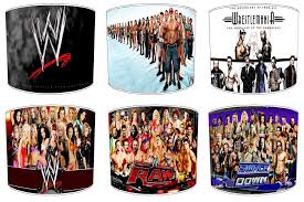 Wwe Wrestling Lamp Shades Ideal To Match Duvets Bedding Curtains Cushions Wwe Bedroom Boys Room Design Wwe