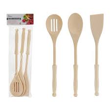 Wooden kitchen utensils as seen on tv. Kitchen Spatula Wood 3 Pieces 30 Cm Other Accessories And Cookware
