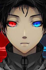 Maybe you would like to learn more about one of these? Red And Blue Eyes Me By Ninjadark21 On Deviantart