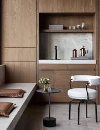 View in gallery this is the interior of a 13 square meter apartment in poland designed by szymon hanczar. Kasten Van Eiken Met Kleine Inbouw Kitchenette Kitchenette Design Hotel Kitchenette Hotel Room Design