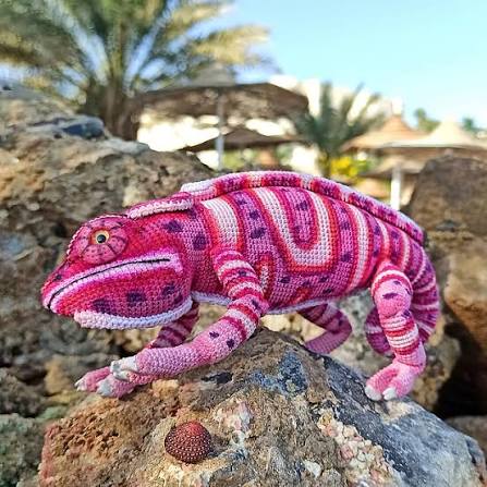Ravelry: Panther chameleon pattern by Abdullina Kseniya