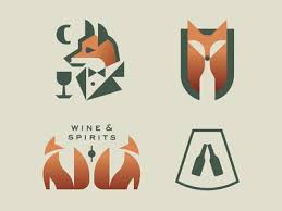 Fox Wine And Spirits Wine And Spirits Fox Logo Design Wine Logo