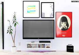 Maximss Lg 40pk550 1080p Wall Tv Download Credits Huck Sims Sims 4 Tv Wall