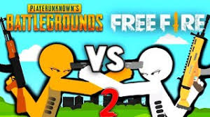 With that said, though, pubg came first. Pubg Vs Free Fire Stickman Animation Part 2 Youtube