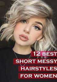 12 Short Messy Hairstyle Messy Hairstyles Short Messy Haircuts Messy Short Hair