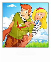 Modern Disney Peter And Alice Walt Disney Characters Modern Disney Disney Fan Art