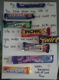 50th Birthday Present Ideas For Her Nz Australian Chocolate Bar Card I Did Not Make This I Just Chocolate Bar Card Bar Card Chocolate Card