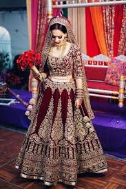 Latest Trendy Diamond Work Lehenga Choli In Maroon Pure Velvet Wedding Lehenga Designs Red Bridal Dress Bridal Lehenga Collection