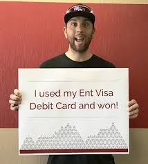 We did not find results for: Congrats Of The Members For Ent Credit Union For Winning Their Sweepstakes Creditunionevents Business Systems Visa Debit Card Credit Union