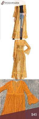 Band Of Gypsies Lace Bell Sleeve Duster Clothes Design Band Of Gypsies Fashion