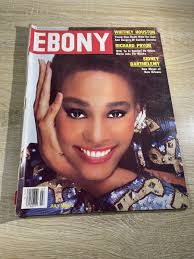 Ebony Magazine Issue July 1986 Whitney Houston