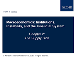 Macroeconomics Institutions Instability And The Financial System Docsity